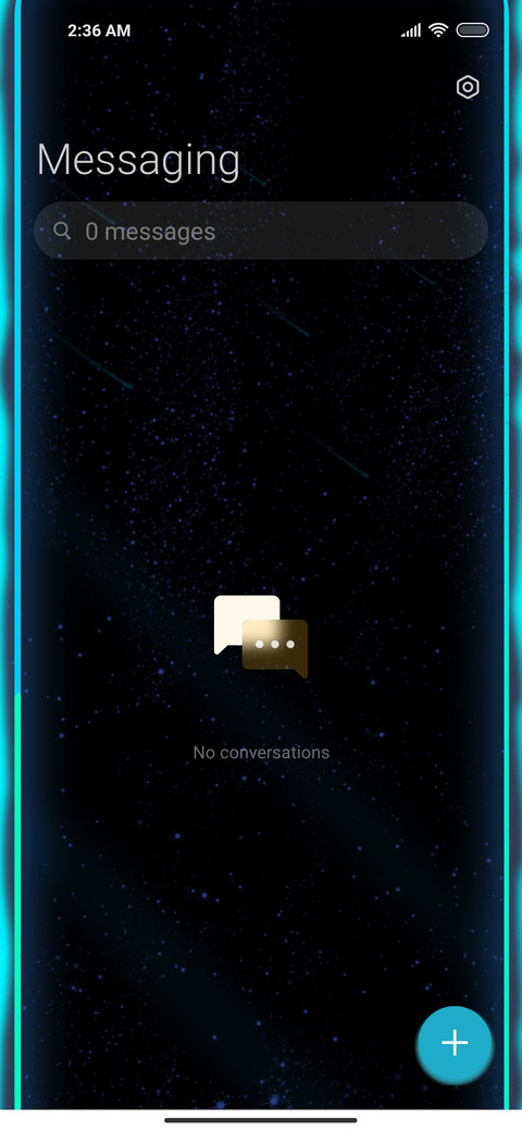 starry sky screenshot