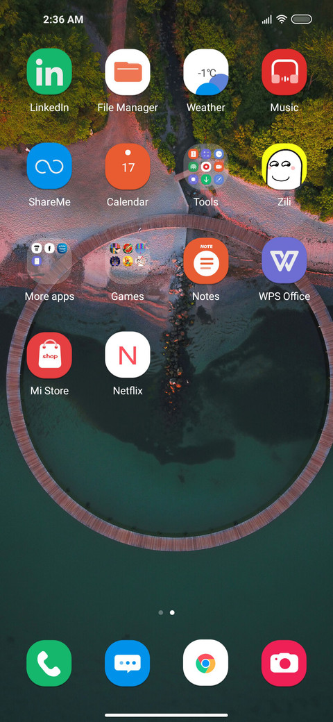 Samsung screenshot