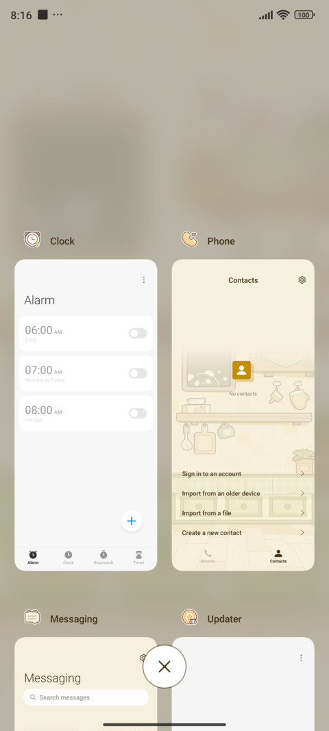 Cream Panda screenshot