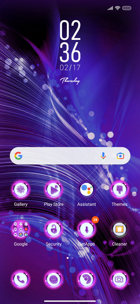 Abstract Lines screenshot