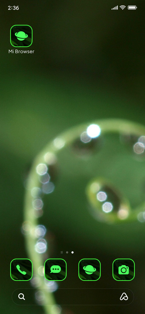 Rain flora screenshot