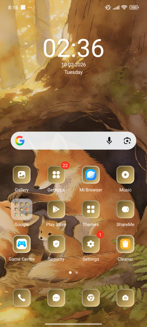 Fox screenshot