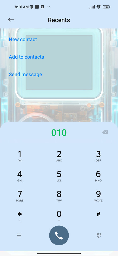Cyber handheld screenshot