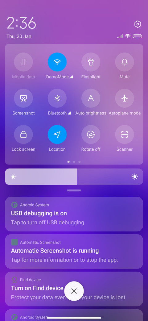 Nature screenshot