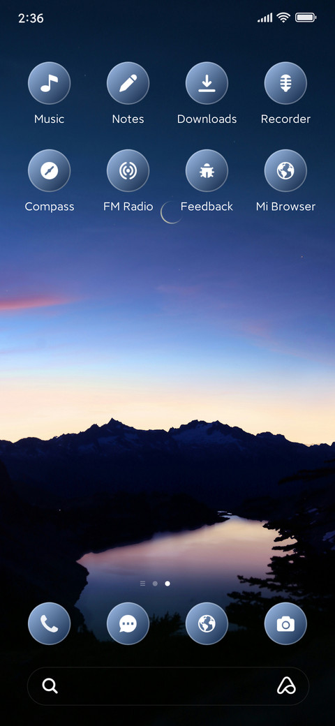 Lake Dusk screenshot
