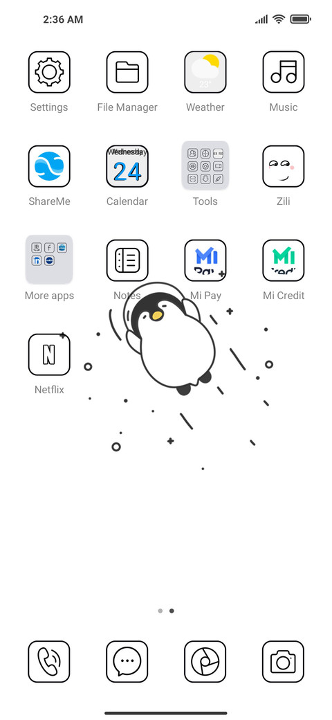 Penguins screenshot