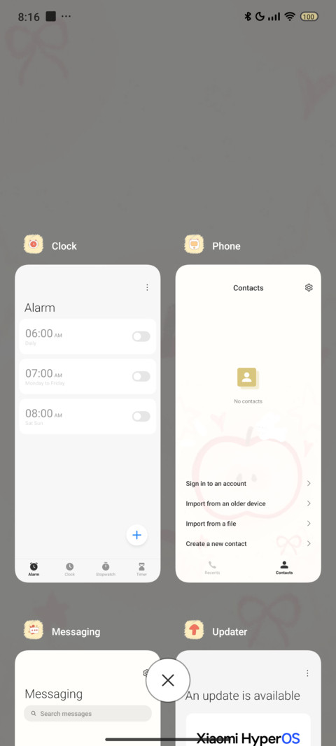 Dynamic apples screenshot