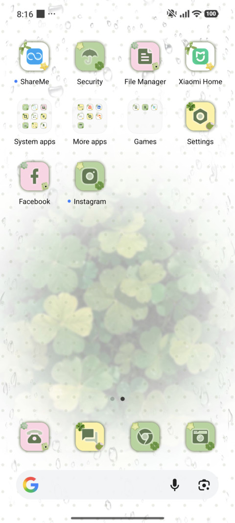 Lucky Clover OS screenshot