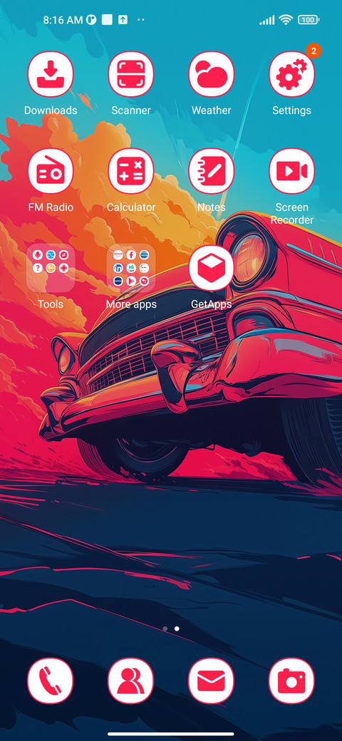 Classic car screenshot