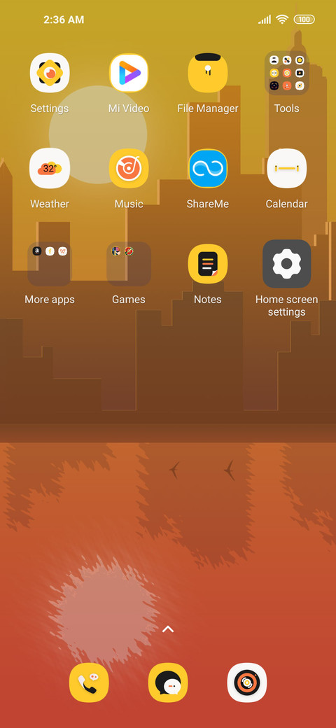 sunset dusk screenshot