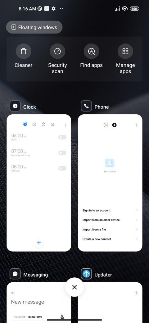 Grey Textile screenshot