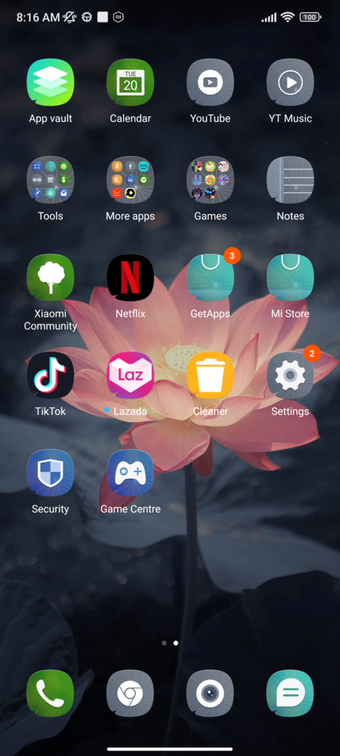 Lotus screenshot