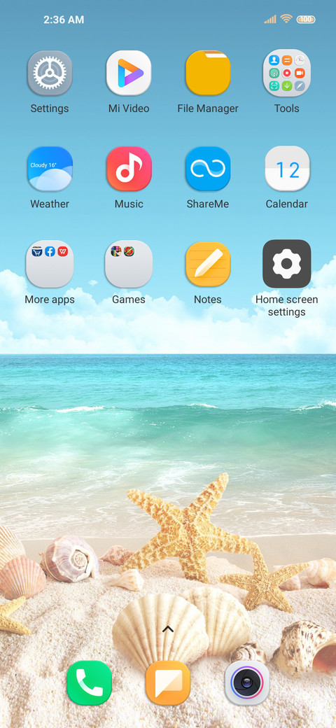 Shell wave screenshot