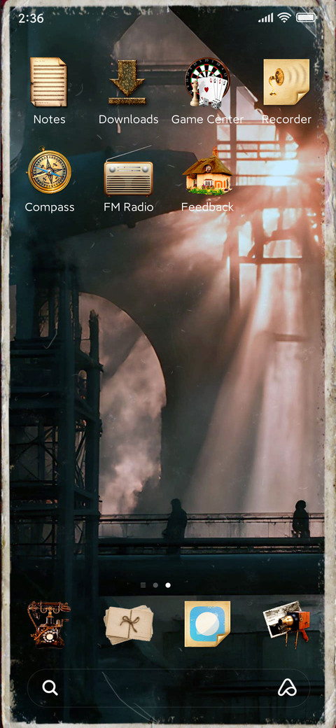 Retro screenshot