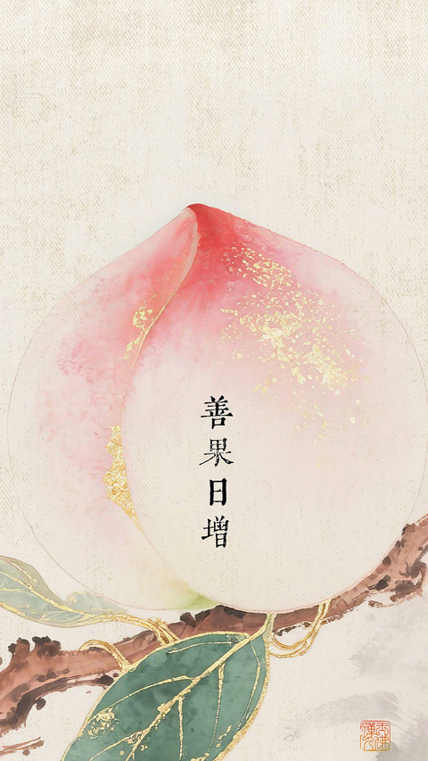 国风好运壁纸-锐景创意 screenshot