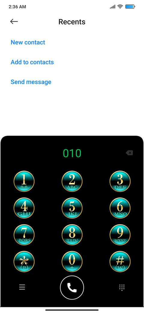 Dark Green screenshot