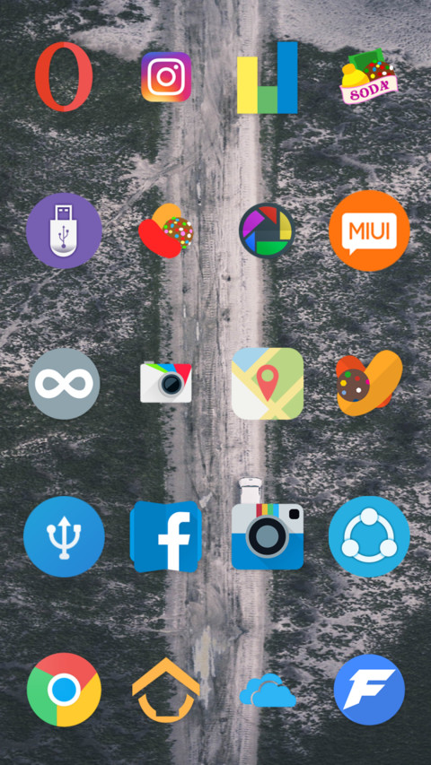 Pure android screenshot