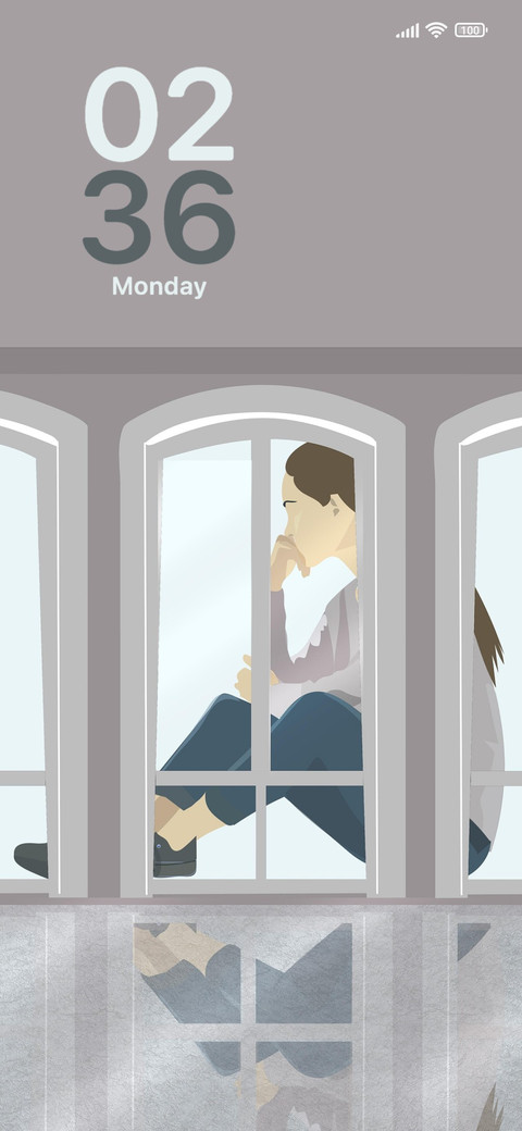 Sitting Woman screenshot