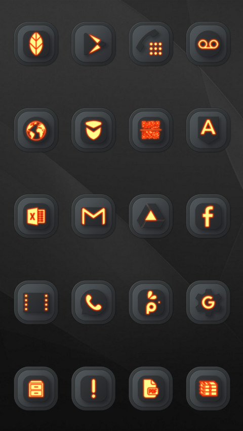 Matte Black v10 screenshot