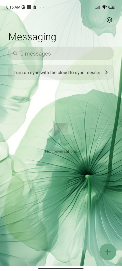 Green Lotus Leaf screenshot