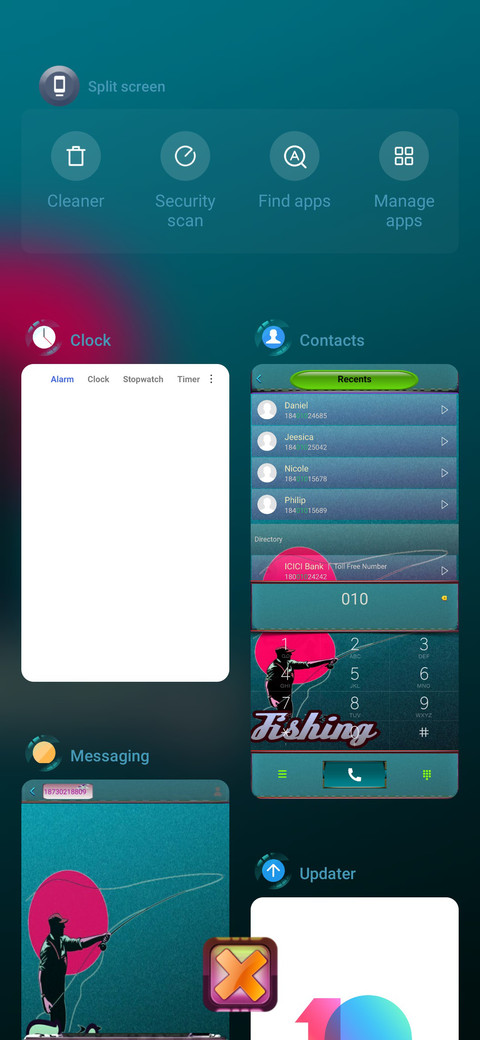 Fishing one screenshot
