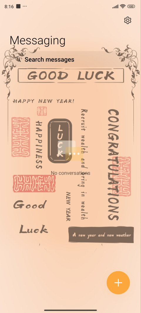 Various blessings screenshot