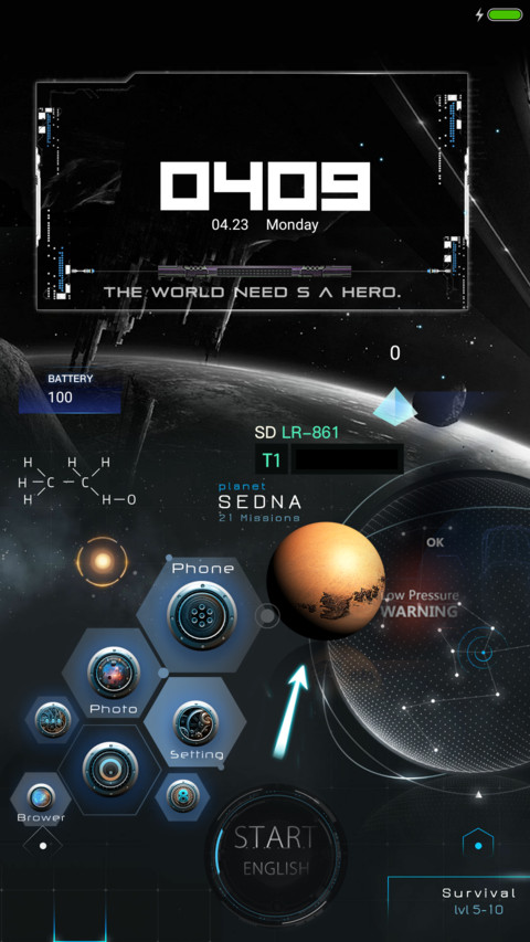 Jupiter upward screenshot