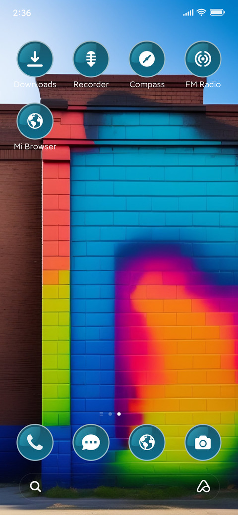 Wall art screenshot