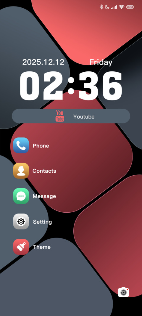 Classic Red Black screenshot