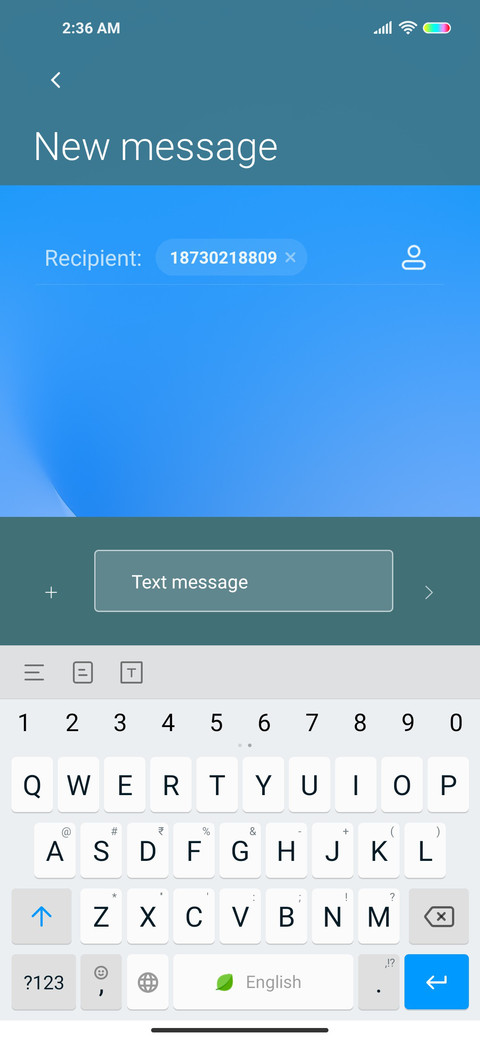 Multicolor window screenshot