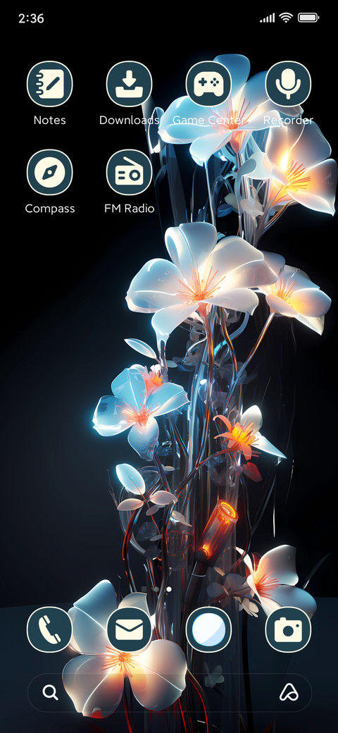 Future flower screenshot