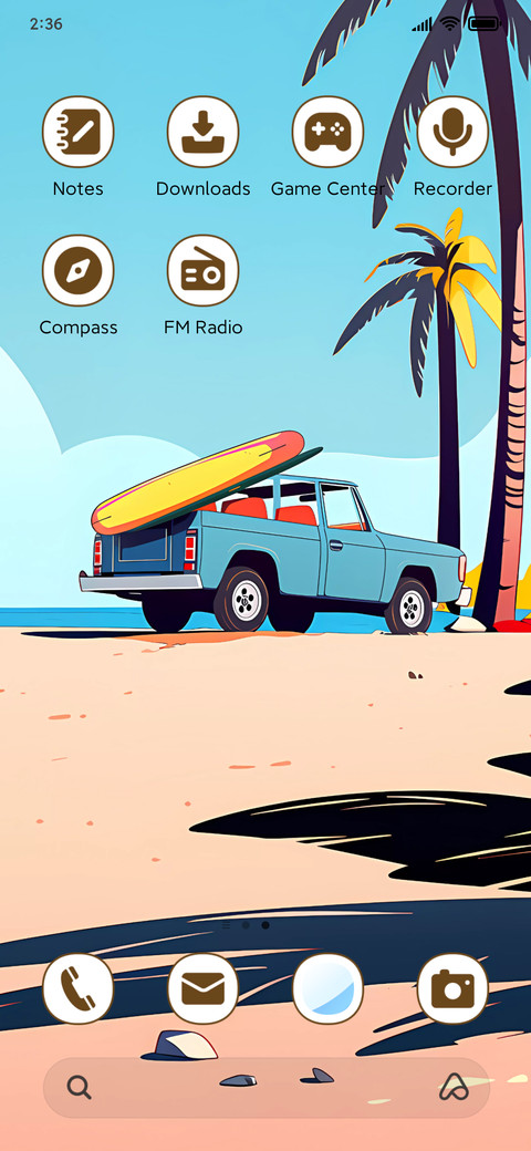 Beach screenshot