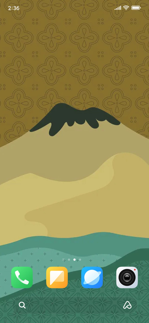 Mountain minimal screenshot