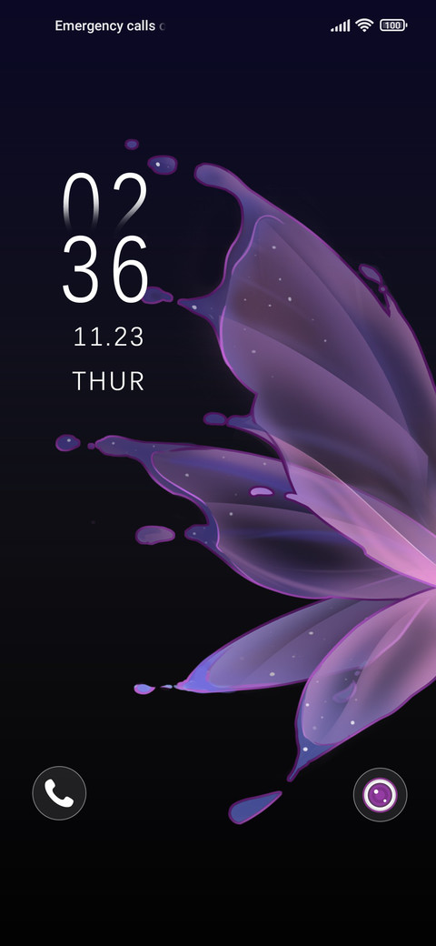 Charming butterfly screenshot