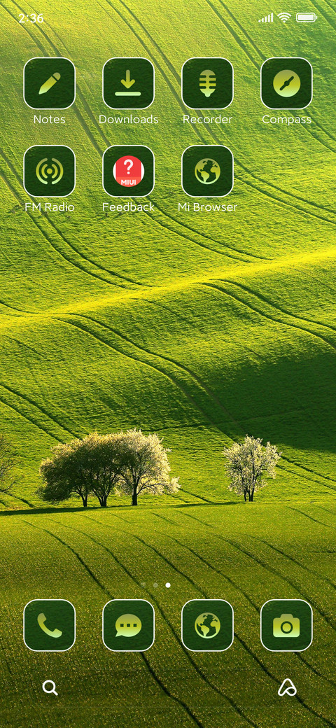 Greenery screenshot