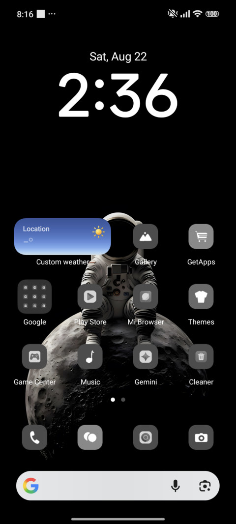 Astronaut screenshot