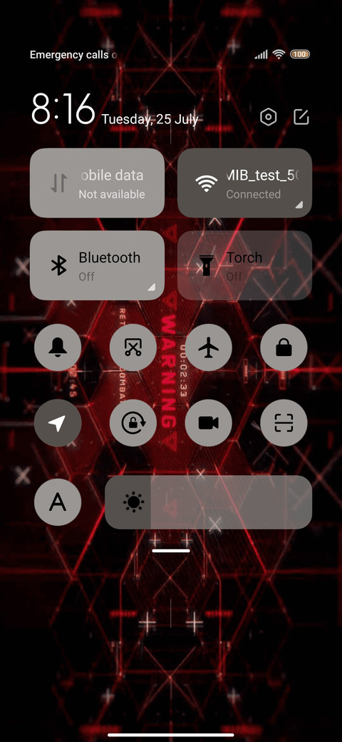 Space-time tunnel screenshot