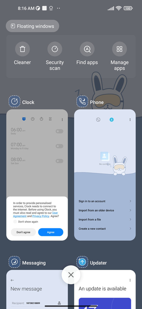 Good night bunny screenshot