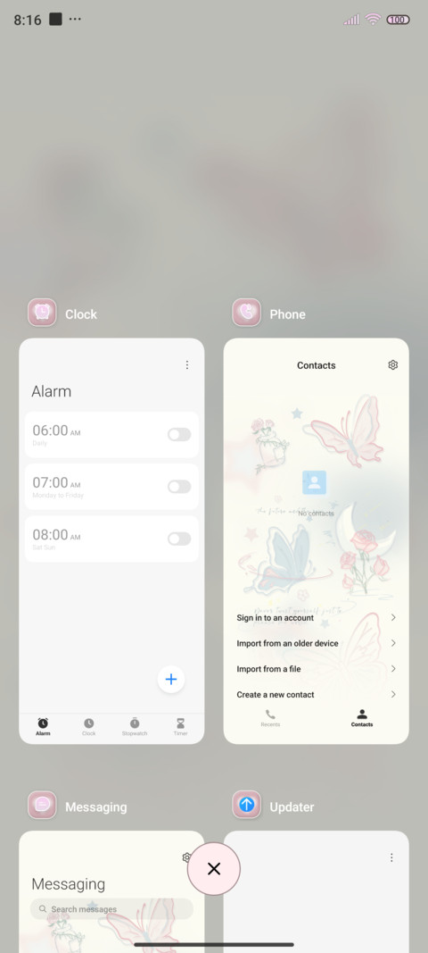 Butterfly ism screenshot