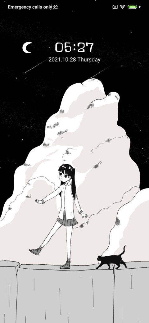 Night white screenshot