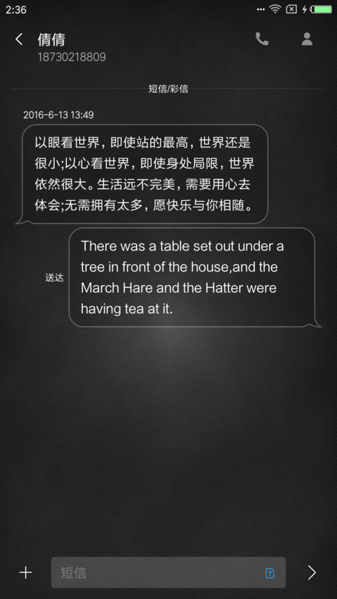 黑色至简 screenshot