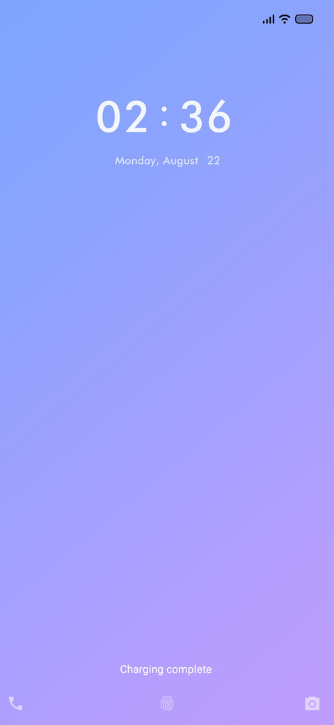 Minimal Gradient screenshot