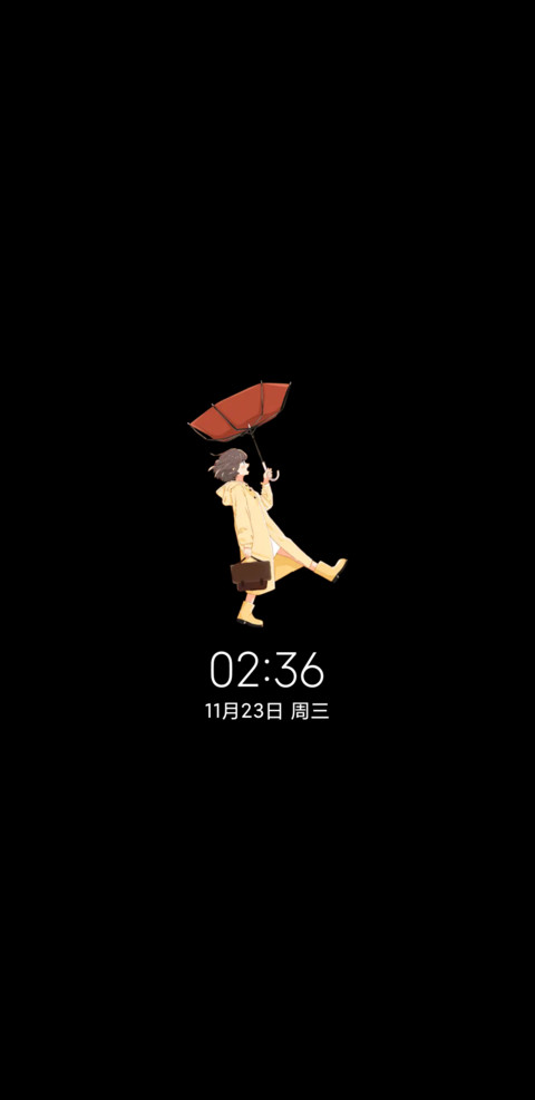 多图打伞的人 screenshot