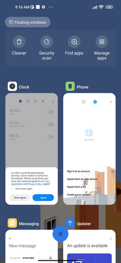 Blue Sky screenshot