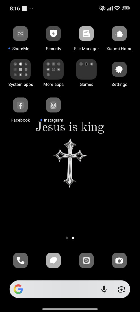 Simple Black screenshot