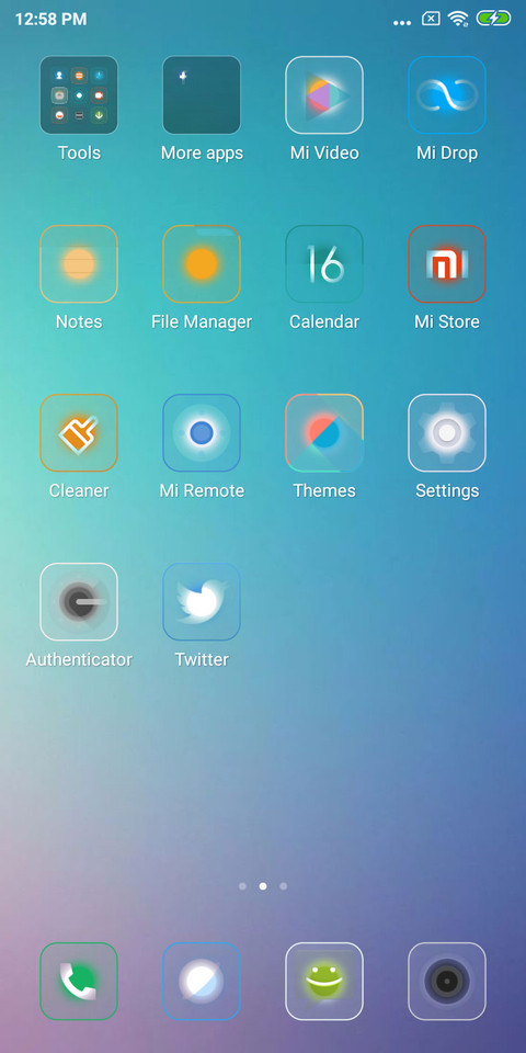 Light os screenshot