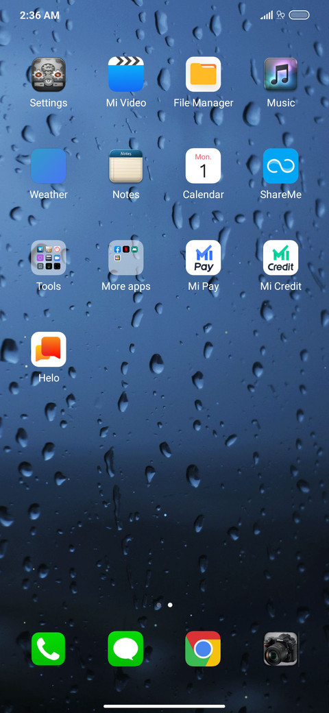 Rain v12 screenshot