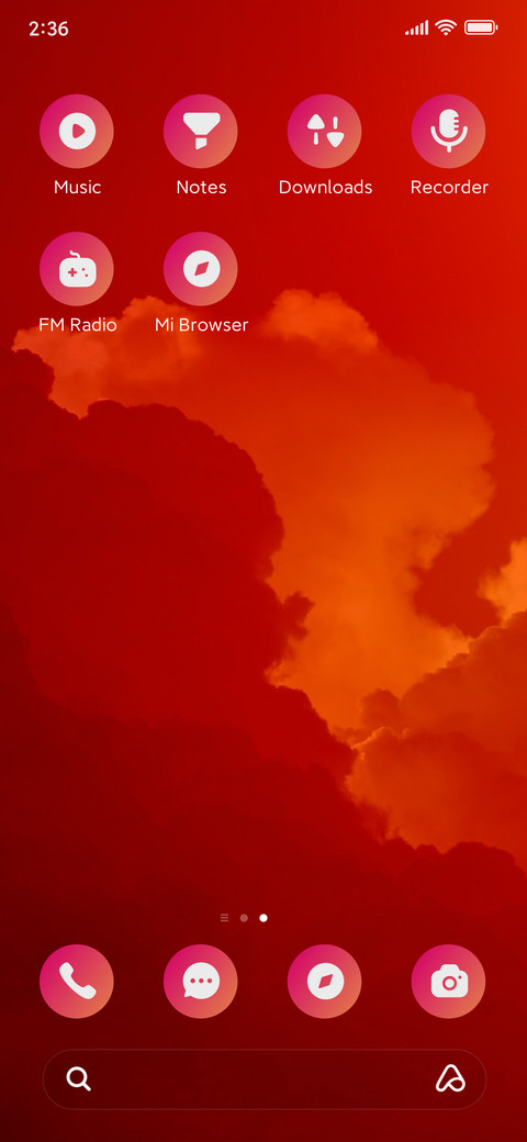 Cloudy screenshot