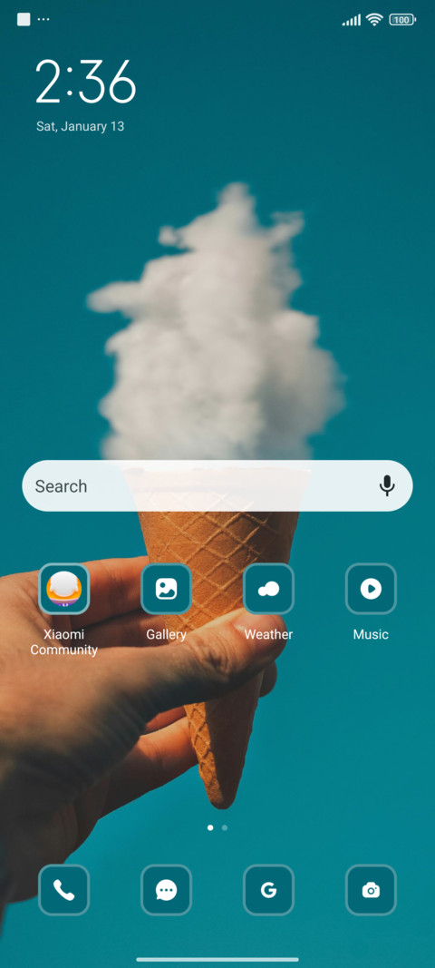 Icecream screenshot