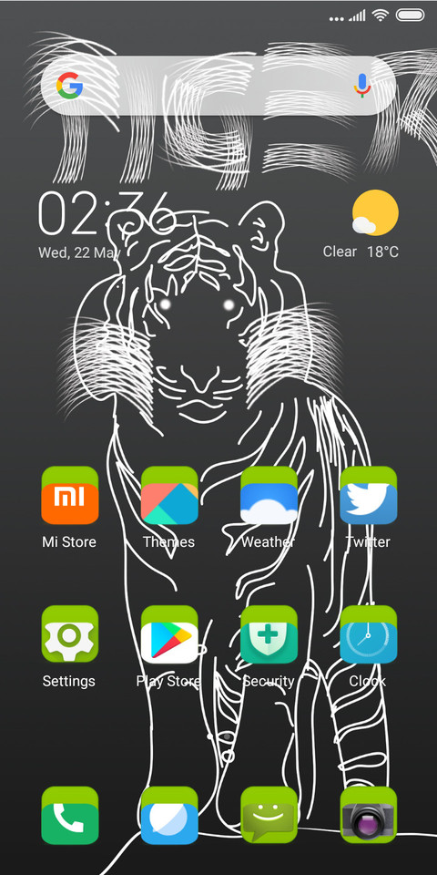 Bengal Tiger_DWM19 screenshot
